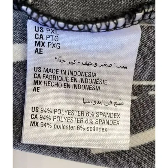 JM Collection 3/4-Sleeve Long Top, Lightweight Black Womens Sz Petite XL - Picture 9 of 10